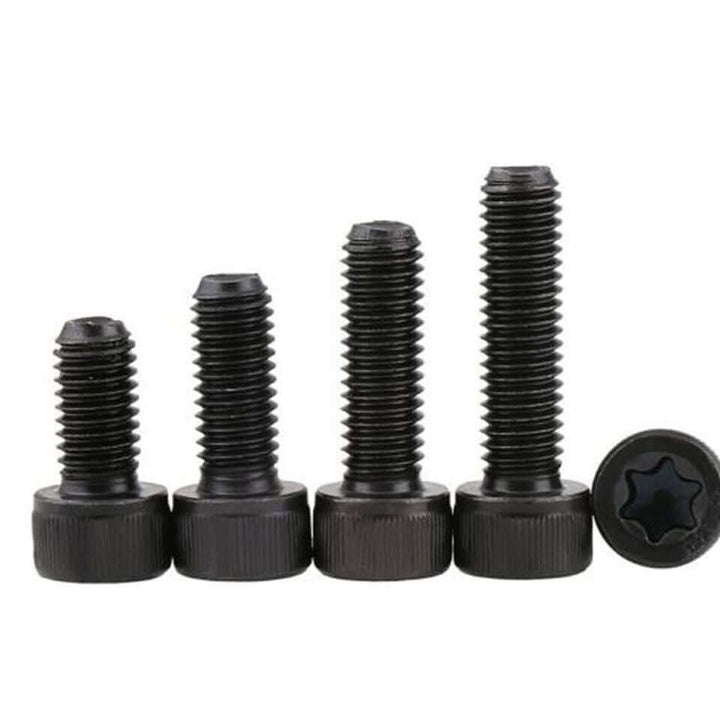 Assorted metric socket screws black cap head M5, M6, M8, M10
