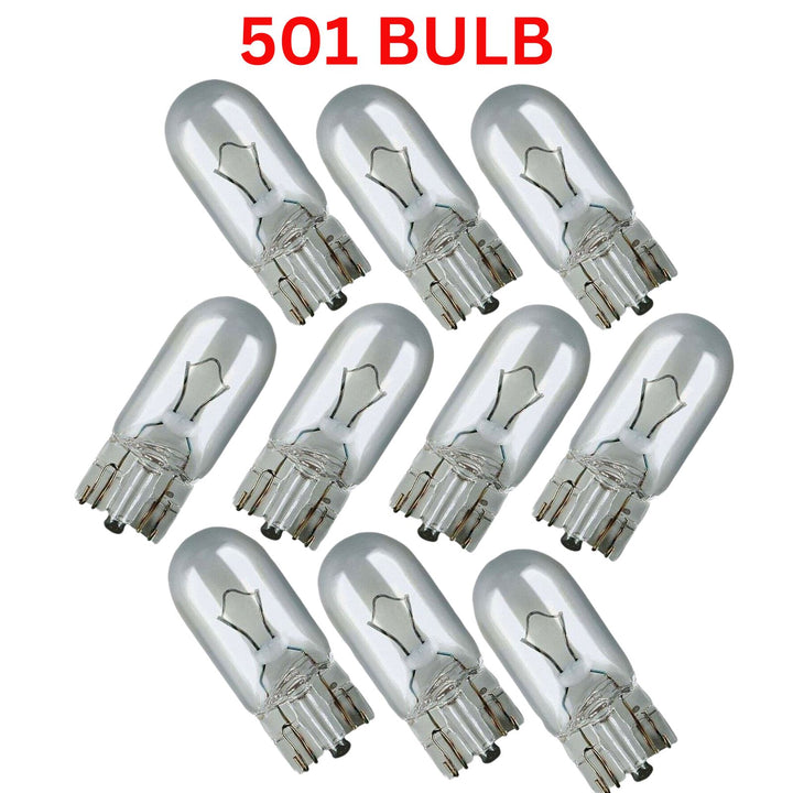 40 x Assorted Car Bulb Garage Pack 12v -10Pcs 380 382 207 501 Bulbs for Car Van - UK MOTOR FACTORS