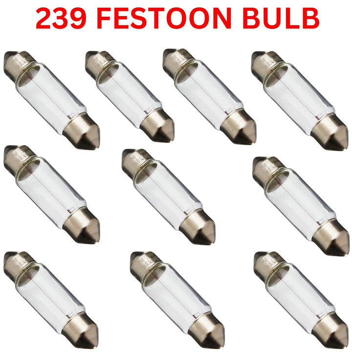 60x Car Bulb Garage Pack Assorted 12v Bulbs -10Pcs EACH 380 382 581 207 501 239 - UK MOTOR FACTORS