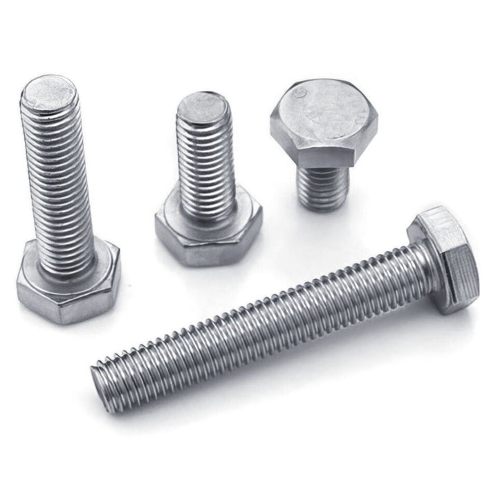 Assorted setscrews, metric M5, M6, M8, M10 bolts and set screws
