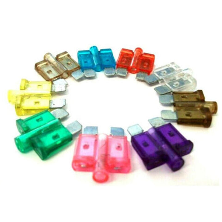 Glow blow blade fuses, mini & standard, 3A-30A
