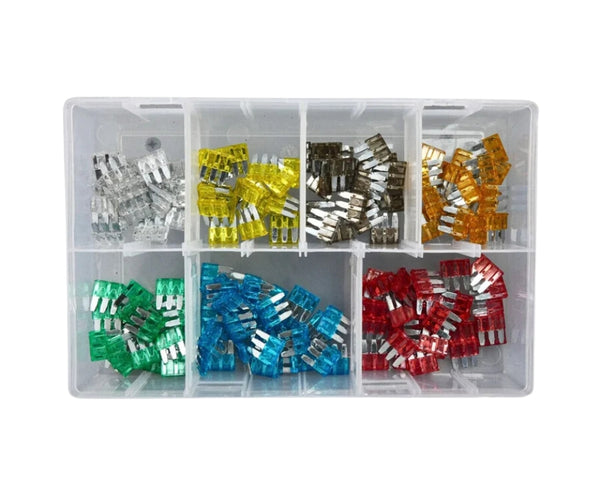 160pcs micro-3 blade fuses, 5A-30A, for car and van
