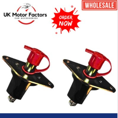 250A Battery Isolator Switch – 24V Waterproof with Key & Chain