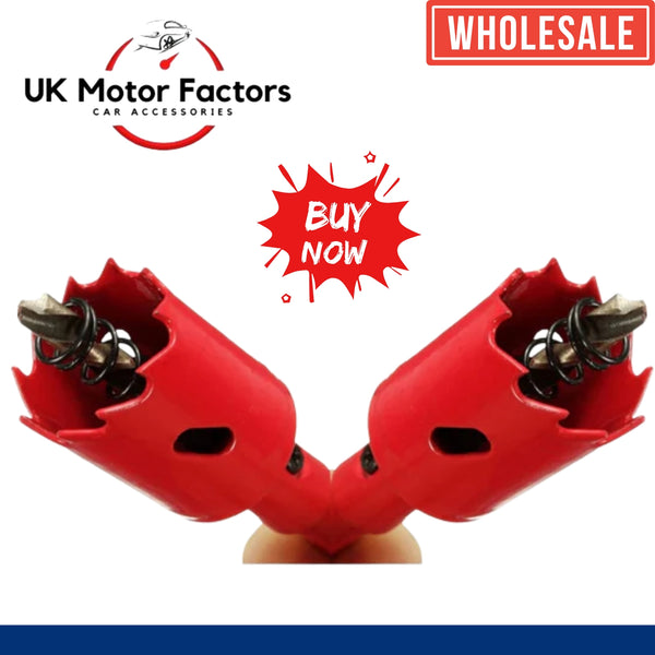 Bi metal Hole Saw M42 Arbor Pilot [45mm 50mm 55mm] Drill Bits Set for Metal Wood - UK MOTOR FACTORS