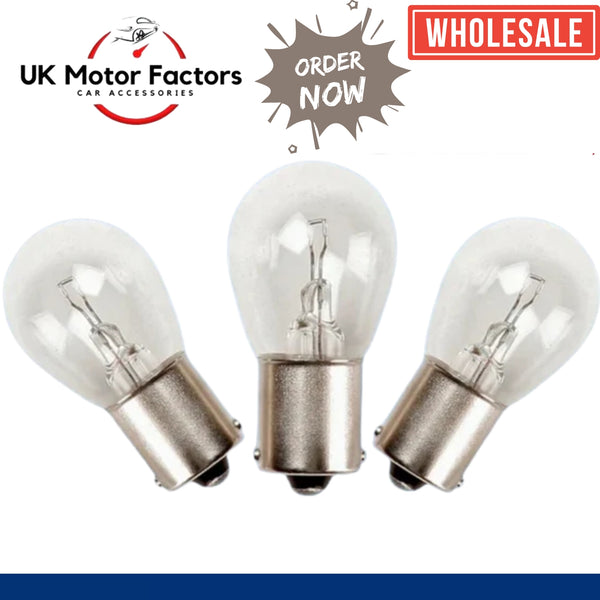12 Volt 5 Watt Capless Sidelight 501 Bulbs for All Vehicles - UK MOTOR FACTORS