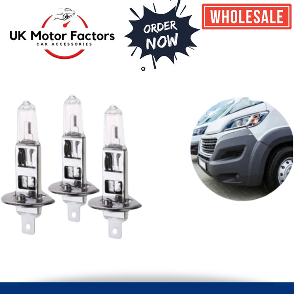 H1 55W 12V Standard Halogen Bulb Headlight For Vehicle lighting - UK MOTOR FACTORS