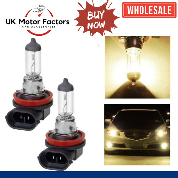 H11 (711) Halogen Headlight / Fog Bulb – 12V 55W | Clear Bright Light for UK Cars & Vans - UK MOTOR FACTORS