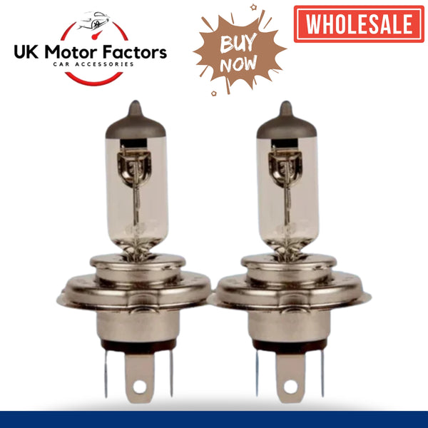 H4 12V 60/55W 472 Halogen Bulb Standard Replacement to Fit Cars and Vans - UK MOTOR FACTORS