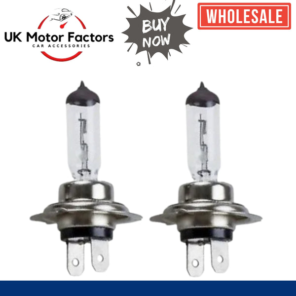 H7 (477) Halogen Car Headlight Bulbs 12V 55W PX26d Base - UK MOTOR FACTORS