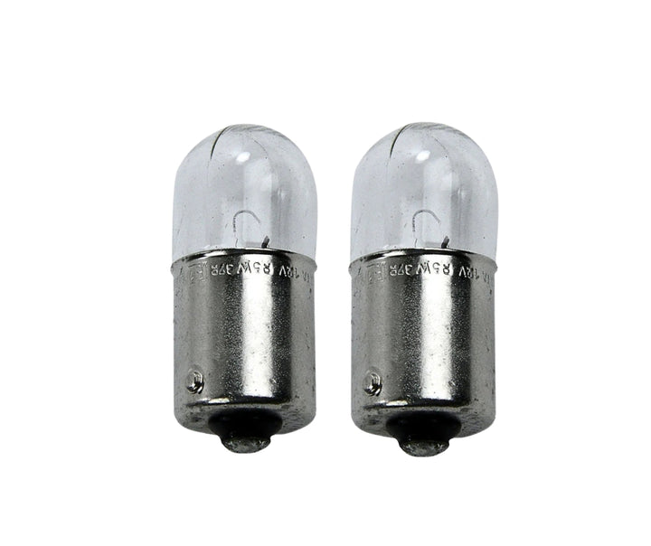 Bulb Tubular Side Tail Push In Number Plate Capless Bulbs Lamps (12V-5W) 10 Pcs - UK MOTOR FACTORS