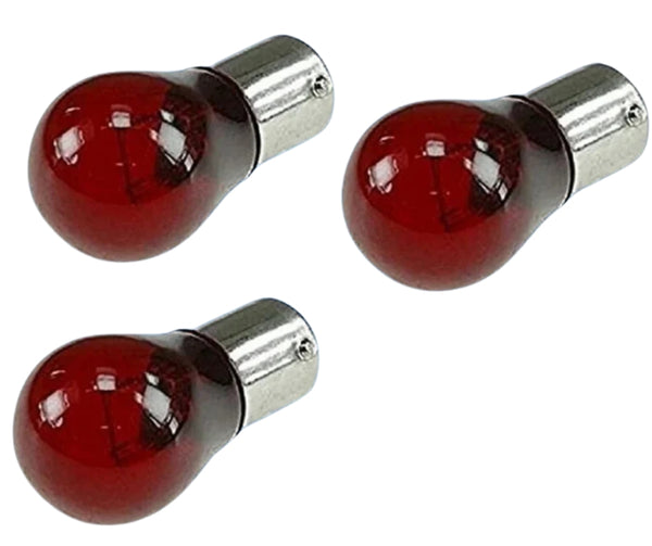 21/5W twin filament red stop/tail light bulbs, 12V BAY15D for cars
