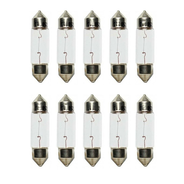 24V-5W interior light festoon bulb for number plates, 11x38mm
