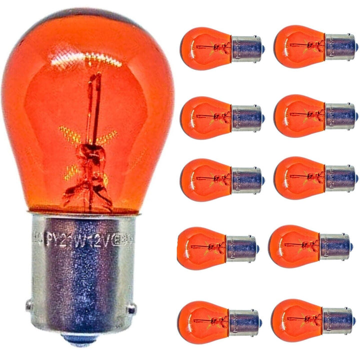 290 24V heavy-duty amber stop/indicator light bulbs