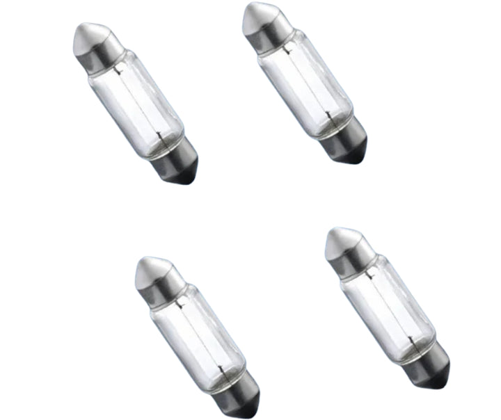 10 x 264 Festoon Bulb 12V-10W (44mm) S8.5D Car Interior Number Plate Light Bulb - UK MOTOR FACTORS