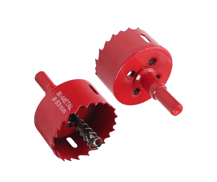 Bi metal Hole Saw M42 Arbor Pilot 53mm Drill Bit for Hole in metal wood Plastic - UK MOTOR FACTORS