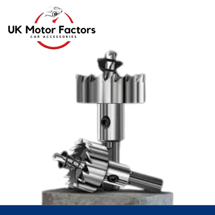 HSS Hole Saw Drill Bits 12-100 mm Stainless Steel Metal, Wood Cutter Hole Saw - UK MOTOR FACTORS