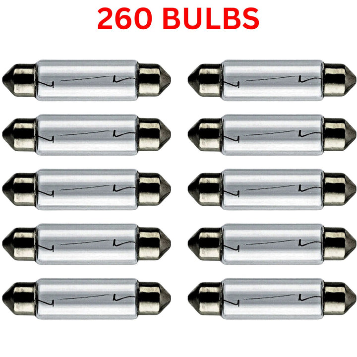 70x Assorted Bulb 24V Pack of 10Pcs (248-290- 346-260-508-588) for Truck Lorry - UK MOTOR FACTORS