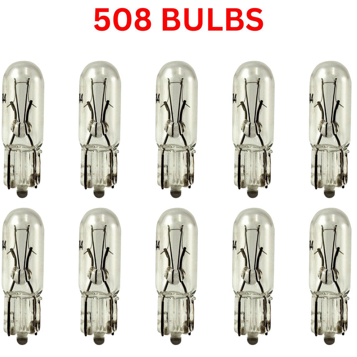 70x Assorted Bulb 24V Pack of 10Pcs (248-290- 346-260-508-588) for Truck Lorry - UK MOTOR FACTORS