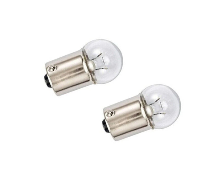 Bulb Side-Tail Push In Number Plate Capless Bulbs Lamps (12V-5W) 10 Pcs 207-bulb - UK MOTOR FACTORS