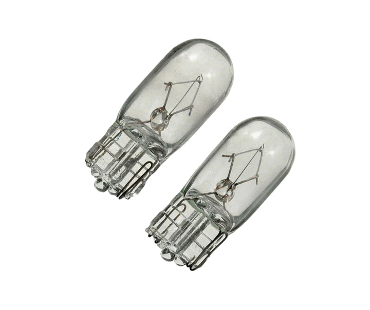 10 x 504 Capless Push In Bulb Dashboard Instrument Light Panel Bulbs 12V-3W T10 - UK MOTOR FACTORS