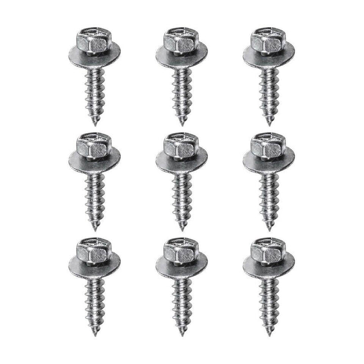 Acme screws with hex-washer head self-drilling 8-14 gauge BZP
