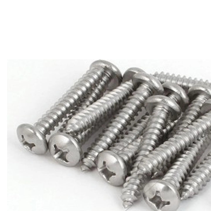 Self-Tapping Screws Assorted Box of Pozi Pan (Stainless Steel A2 Grade) - UK MOTOR FACTORS