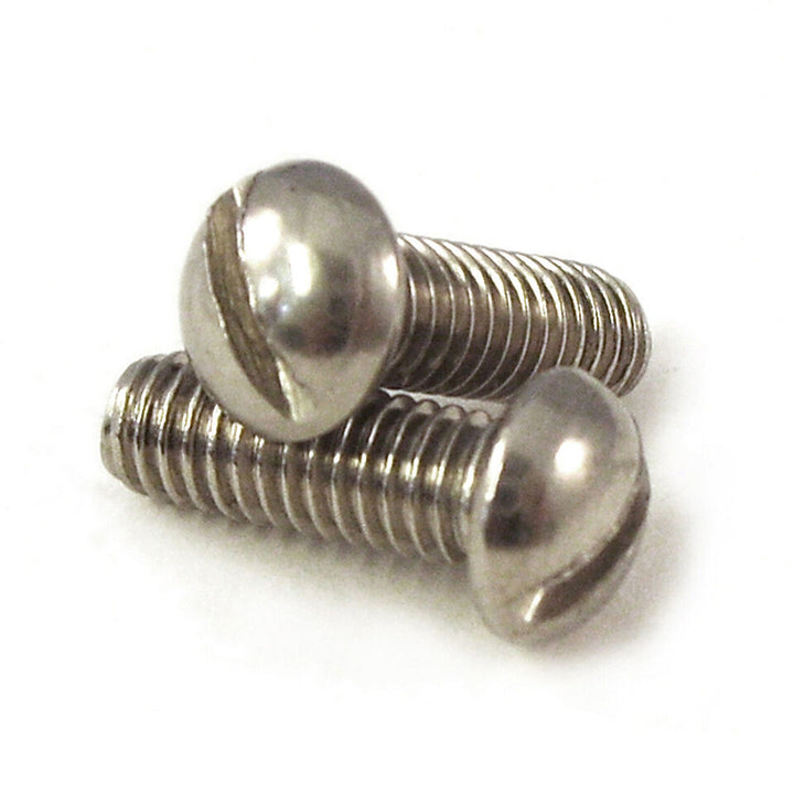 Assorted 2BA-6BA screws, nuts, round head slotted screws BZP
