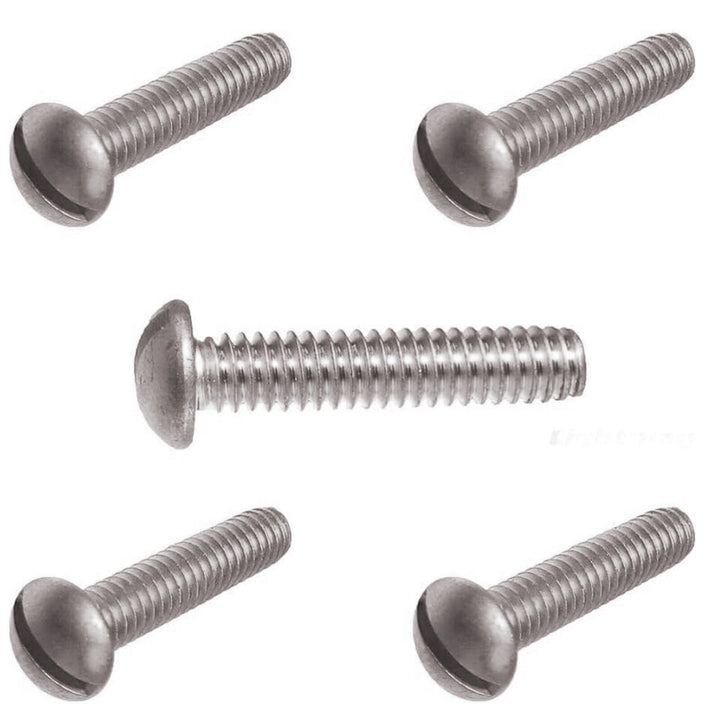 Assorted 2BA-6BA screws, nuts, round head slotted screws BZP
