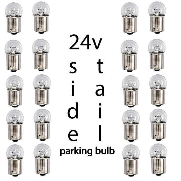 Automotive 246 Side Tail light Car Auto Van Bike Bulb Lamps 24v-10w 10 Pcs bulb - UK MOTOR FACTORS