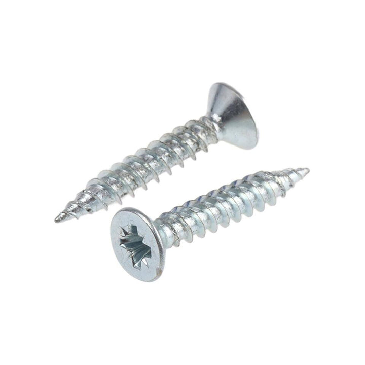 Assorted wood screws, 6-10 gauge
