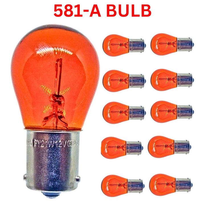 60x Car Bulb Garage Pack Assorted 12v Bulbs -10Pcs EACH 380 382 581 207 501 239 - UK MOTOR FACTORS