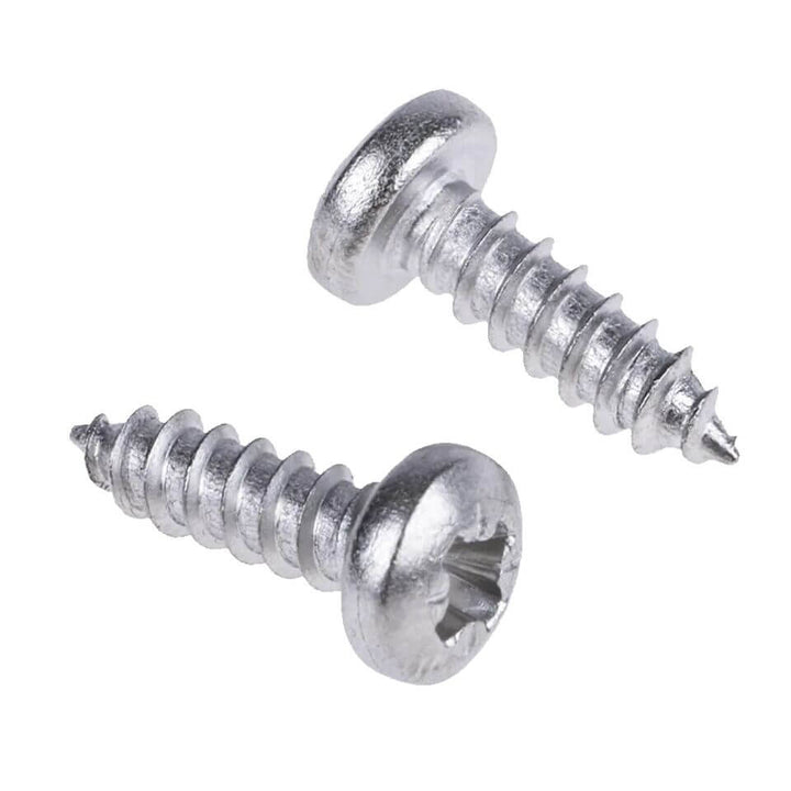 Self-tapping screws, pan head Posidrive
