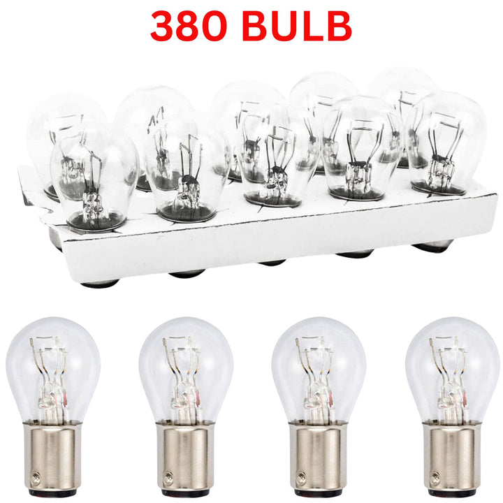 60x Car Bulb Garage Pack Assorted 12v Bulbs -10Pcs EACH 380 382 581 207 501 239 - UK MOTOR FACTORS