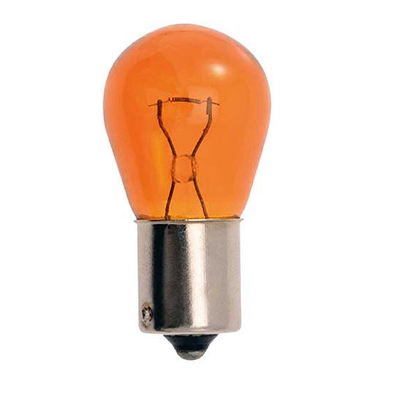 Amber 588 stop indicator light bulb, 24V-21W BAU 15S for cars, vans, trucks, and lorries