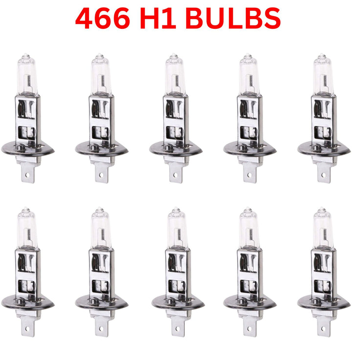 H1 70W super bright halogen headlight bulb, 24V, for trucks and lorries, P14.5S base
