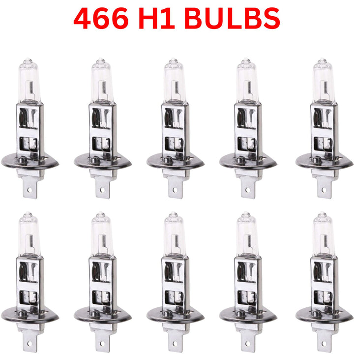 H1 70W super bright halogen headlight bulb, 24V, for trucks and lorries, P14.5S base
