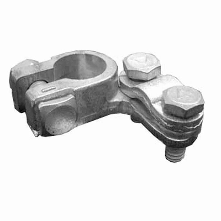 Offset battery terminals heavy-duty tin-plated brass
