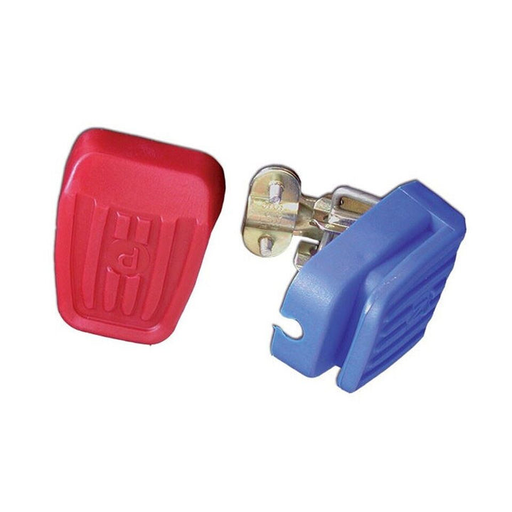 Quick release battery terminals for 25mm² cable
